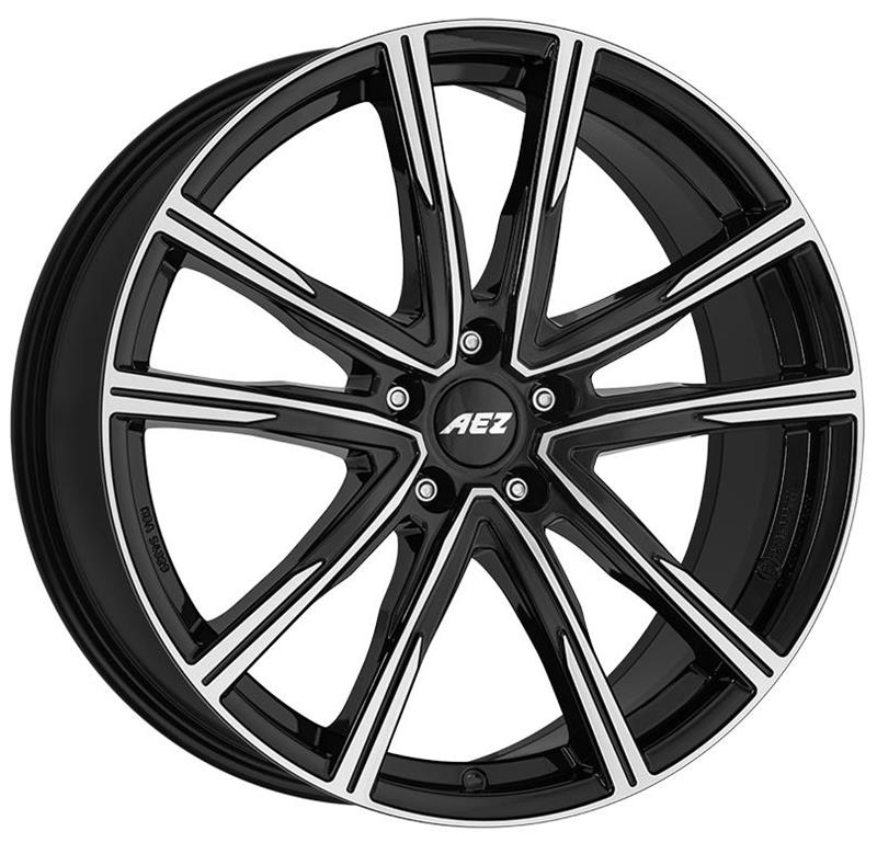 AEZ Montreal dark Black/polished J7 R19 5X108 ET48 CB63.4
